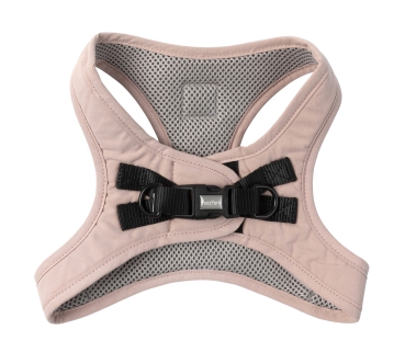 FuzzYard Life Cotton Step In Harness - Soft Blush