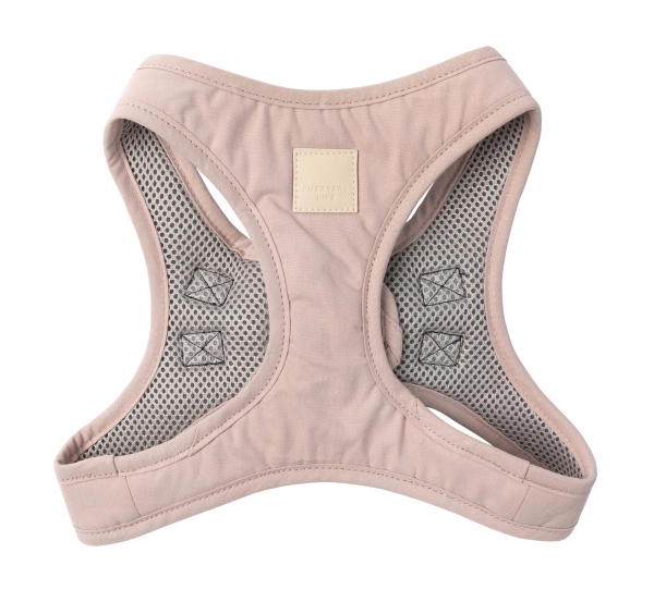 FuzzYard Life Cotton Step In Harness - Soft Blush